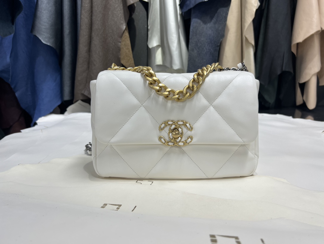 Chanel 19 Bag, Small, Lambskin  