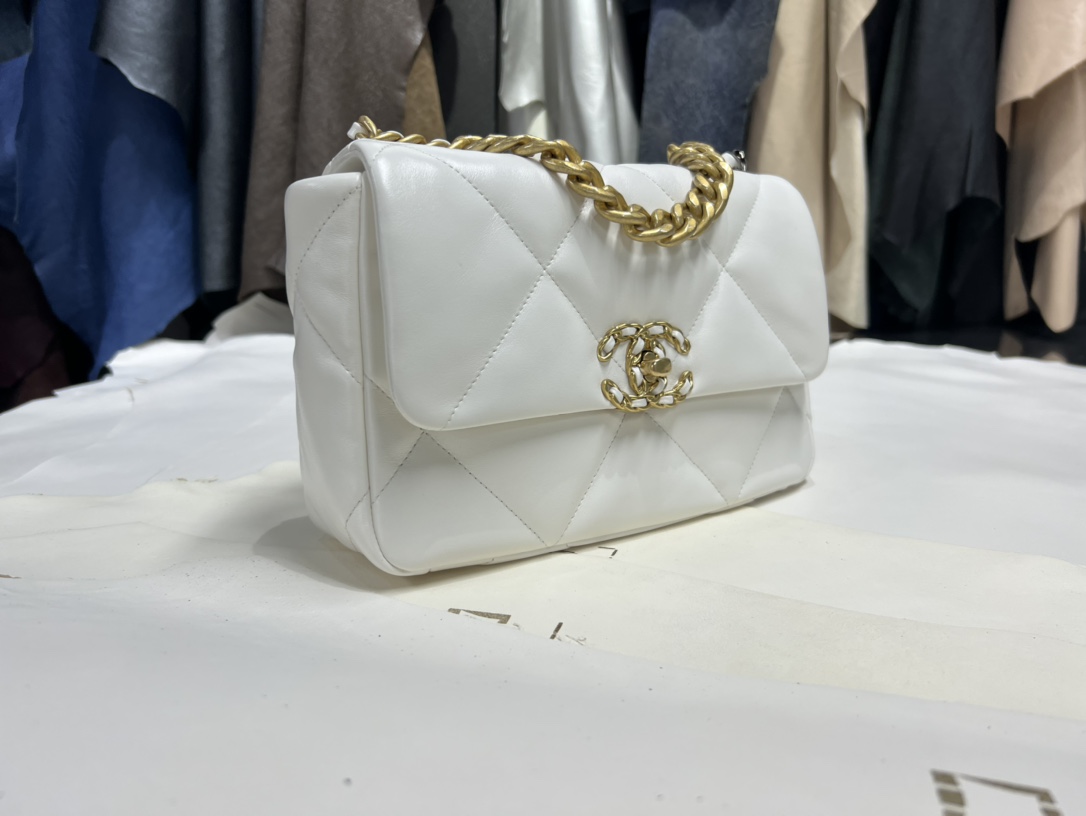 Chanel 19 Bag, Small, Lambskin  