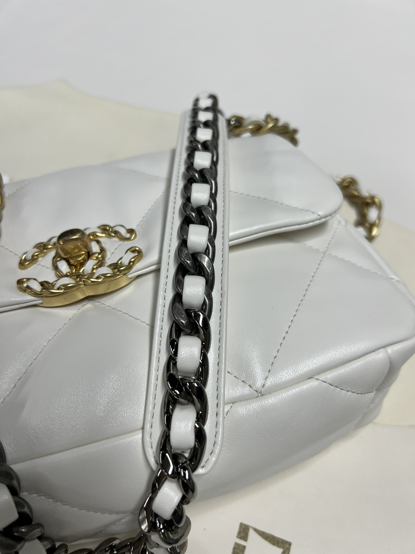 Chanel 19 Bag, Small, Lambskin  