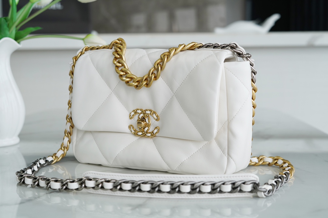 Chanel 19 Bag, Small, Lambskin  