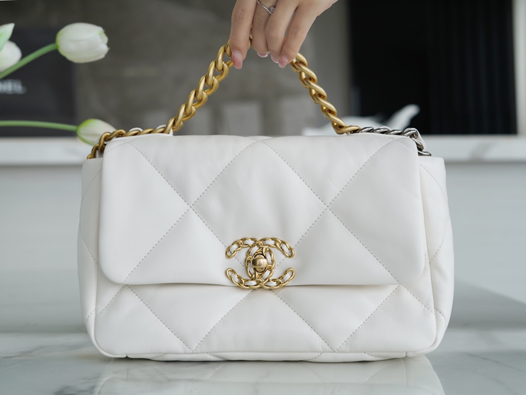 Chanel 19 Bag, Small, Lambskin  