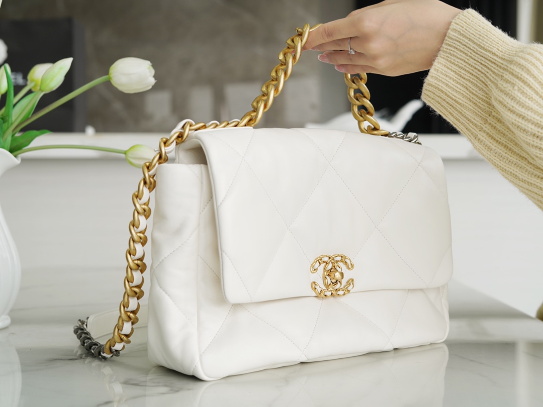 Chanel 19 Bag, Medium, Lambskin  