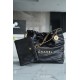 Chanel 22P Spring/Summer New 22 Bag, Small, Black, Gold Hardware  