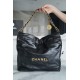 Chanel 22P Spring/Summer New 22 Bag, Small, Black, Gold Hardware  