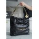 Chanel 22P Spring/Summer New 22 Bag, Small, Black, Gold Hardware  