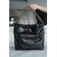 Chanel 22P Spring/Summer New 22 Bag, Small, Black, Gold Hardware  