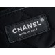 Chanel 22P Spring/Summer New 22 Bag, Small, Black, Silver Hardware  