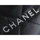 Chanel 22P Bag, Black, Silver Hardware, Medium  