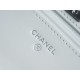 Chanel 23K Rhinestone Handle WOC, White, Calfskin  