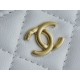 Chanel Metal Ball Series 22B New Small Box, White  