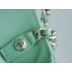 Chanel 24S Horizontal 31 Bag Nano, Mint Green, Oil Waxed Lambskin  