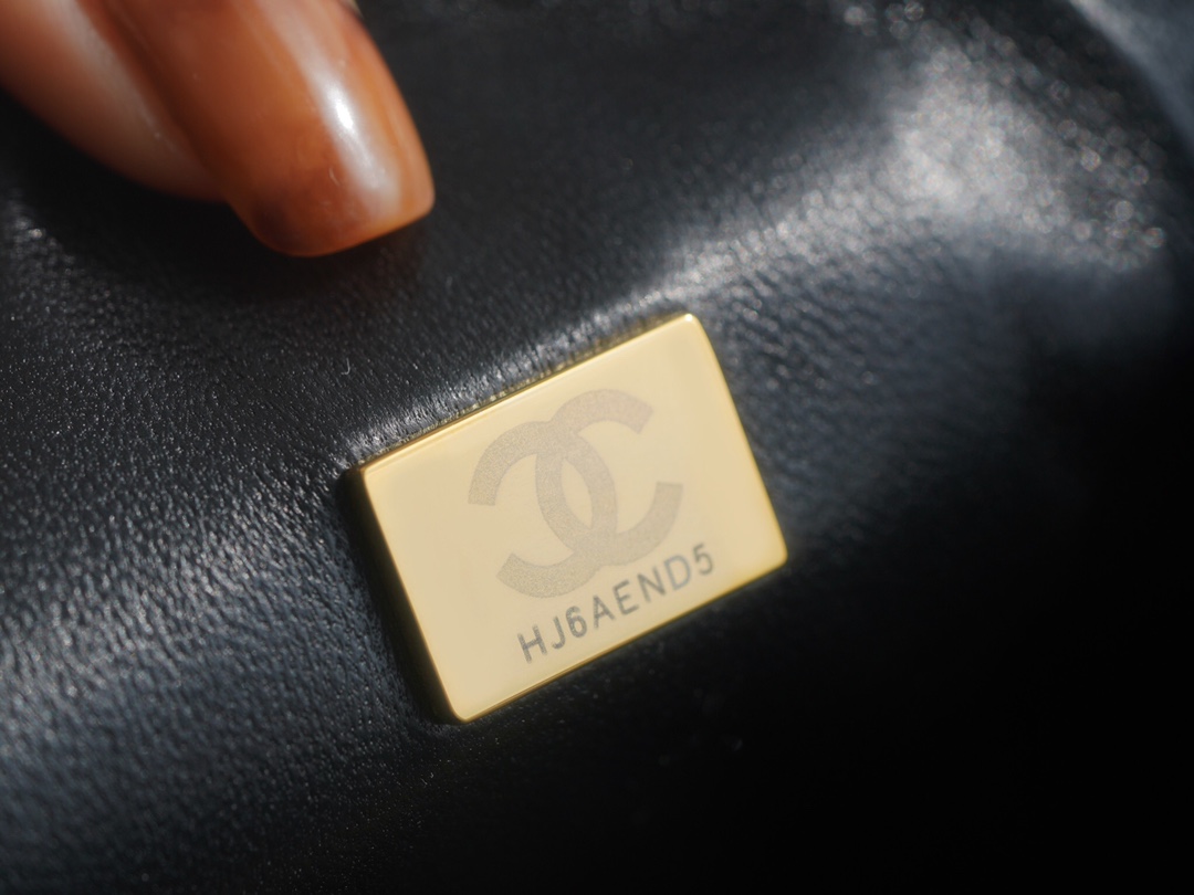 Chanel Black and Gold, Calfskin