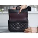 Chanel Small, Black and Silver, Calfskin