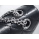 Chanel Small, Black and Silver, Calfskin