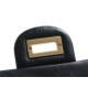 Chanel Small Black & Gold Calfskin - Hardware Detail Close-Up  