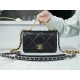 CHANEL 23P New 19WOC Black & Gold Chanel 19WOC  