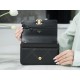 CHANEL 23P New 19WOC Black & Gold Chanel 19WOC  