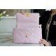 CHANEL 19 Bag 2021 Spring/Summer New Color Light Pink Small  