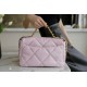 CHANEL 19 Bag 20/21 Spring/Summer New Color Sakura Pink Medium  