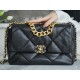 CHANEL 19 Bag Classic Black Medium  