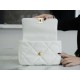 CHANEL 19 BAG White Small  