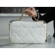 CHANEL 19 BAG White Small  