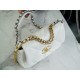 CHANEL 19 BAG White Small  