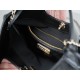 Chanel 24S 31 Bag Small Black Oiled Waxed Creased Lambskin  