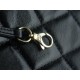 Chanel 24S 31 Bag Small Black Oiled Waxed Creased Lambskin  