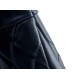 Chanel 24S 31 Bag Medium Horizontal Black Oiled Waxed Creased Lambskin  