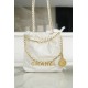 Chanel 23S 22 Mini Bag Platinum Calfskin  