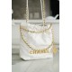 Chanel 23S 22 Mini Bag Platinum Calfskin  