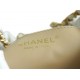 Chanel 23S 22 Mini Bag Platinum Calfskin  