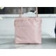 Chanel 23S 22 Mini Bag Pink Calfskin  