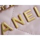 Chanel 23S 22 Mini Bag Pink Calfskin  