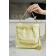 Chanel 23S 22 Mini Bag Chick Yellow Calfskin