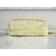 Chanel 23S 22 Mini Bag Chick Yellow Calfskin