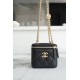 CHANEL✦ 23P Heart Buckle Small Box Lizard Grain Calfskin  