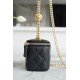 CHANEL✦ 23P Heart Buckle Small Box Lizard Grain Calfskin  