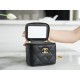 CHANEL✦ 23P Heart Buckle Small Box Lizard Grain Calfskin  