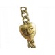 CHANEL✦ 23P Heart Buckle Small Box Lizard Grain Calfskin  