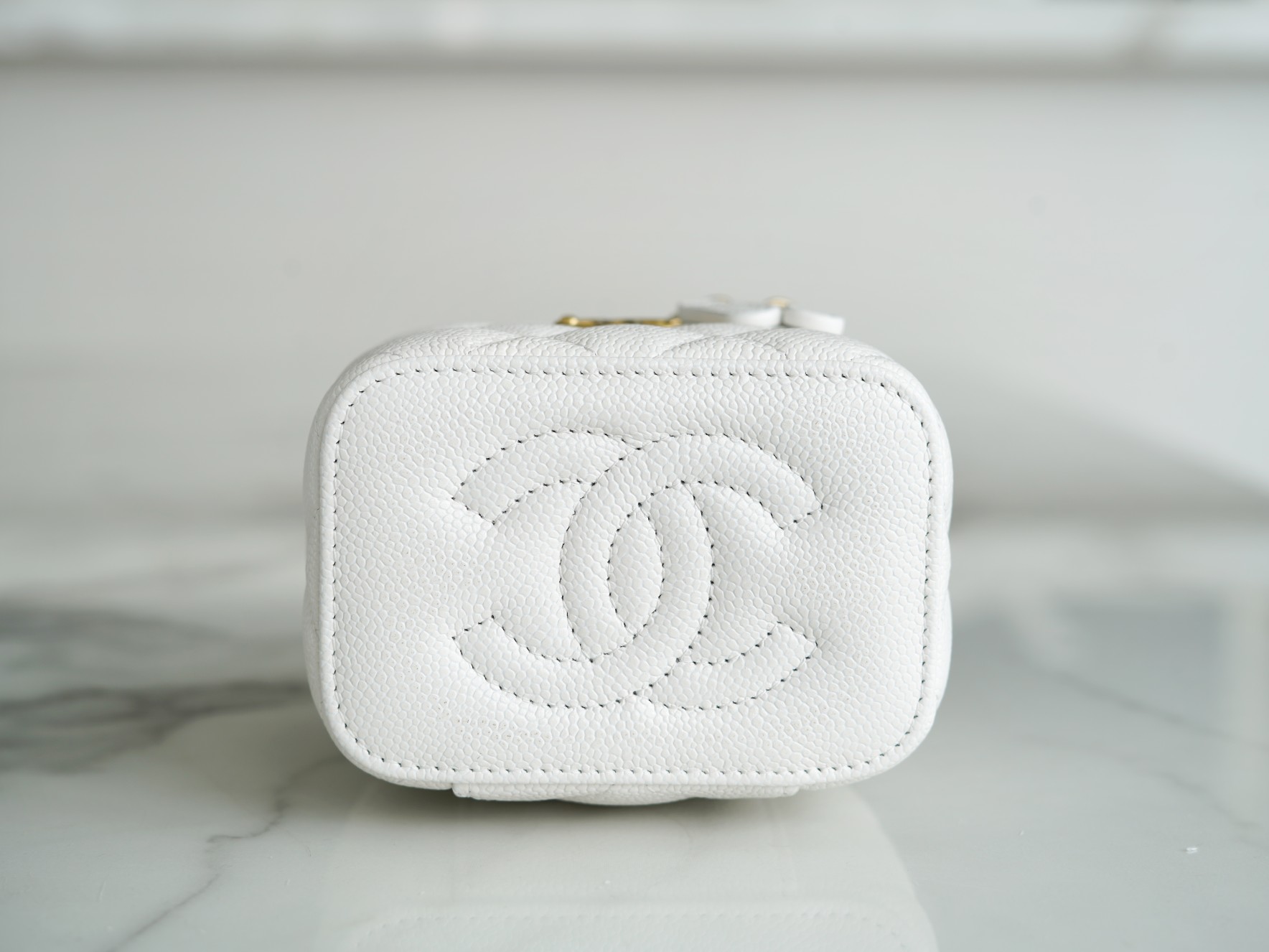 CHANEL✦ 23P Heart Buckle Small Box Lizard Grain Calfskin  