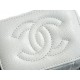 CHANEL✦ 23P Heart Buckle Small Box Lizard Grain Calfskin  