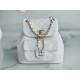 CHANEL✦ 22A New Duma Backpack Lambskin White  