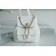 CHANEL✦ 22A New Duma Backpack Lambskin White  