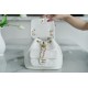 CHANEL✦ 22A New Duma Backpack Lambskin White  