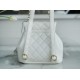 CHANEL✦ 22A New Duma Backpack Lambskin White  