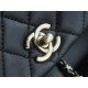 CHANEL✦ 22A New Duma Backpack Lambskin Black  