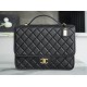 CHANEL 22K Haute Couture Caviar Backpack Fine Grain Calfskin  