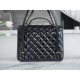 CHANEL 22K Haute Couture Patent Leather Backpack  